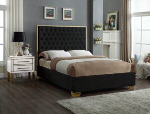 Lana Velvet Upholstered Bed