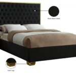 Lana Velvet Upholstered Bed