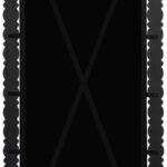Aubrey Acacia Wood Frame Mirror