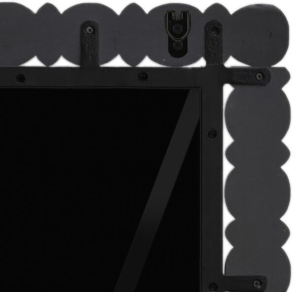 Aubrey Acacia Wood Frame Mirror