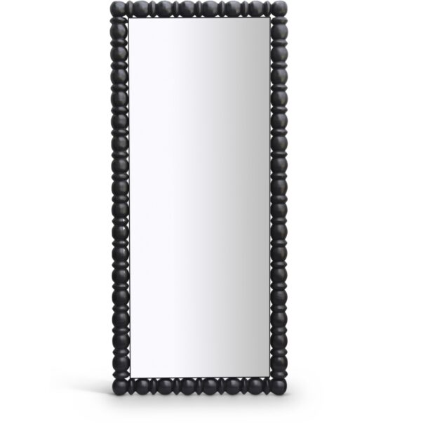 Aubrey Acacia Wood Frame Mirror
