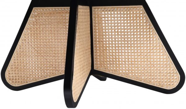 Butterfly Natural Cane And Oak Veneer Coffee Table