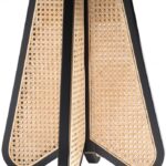 Butterfly Natural Cane And Oak Veneer End / Side Table