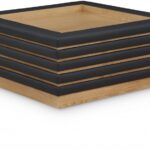 Rory Vegan Leather And Oak Veneer Coffee Table