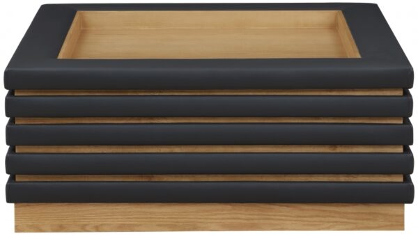 Rory Vegan Leather And Oak Veneer Coffee Table