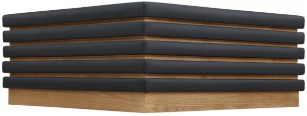 Rory Vegan Leather And Oak Veneer Coffee Table