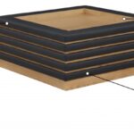 Rory Vegan Leather And Oak Veneer Coffee Table