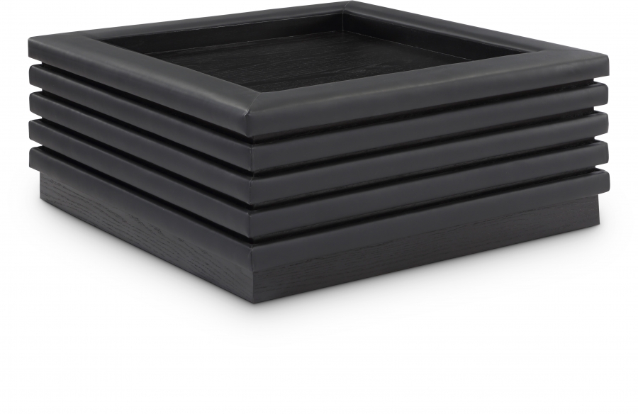 Rory Vegan Leather And Oak Veneer Coffee Table