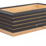 Rory Vegan Leather And Oak Veneer Coffee Table