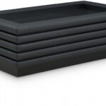 Rory Vegan Leather And Oak Veneer Coffee Table