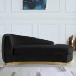 Julian Velvet Upholstered Chaise Lounge