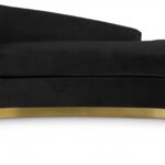 Julian Velvet Upholstered Chaise Lounge