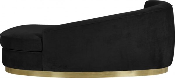 Julian Velvet Upholstered Chaise Lounge