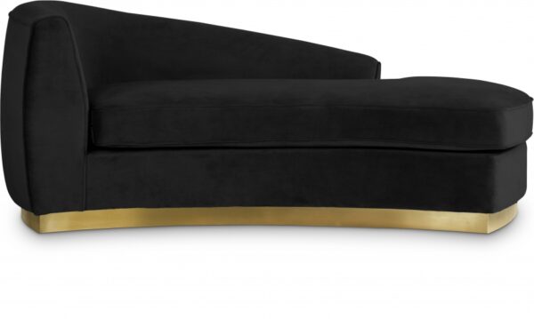 Julian Velvet Upholstered Chaise Lounge