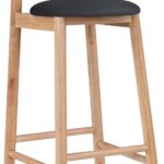 Calvin Vegan Leather Upholstered Counter Stool