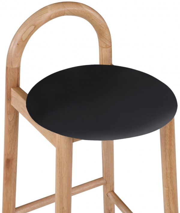 Calvin Vegan Leather Upholstered Counter Stool