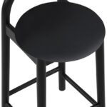 Calvin Vegan Leather Upholstered Counter Stool