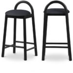 Calvin Vegan Leather Upholstered Counter Stool