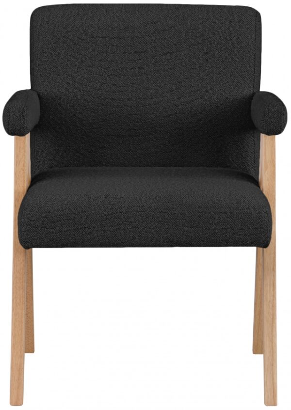 Woodloch Boucle Fabric Upholstered Accent Chair