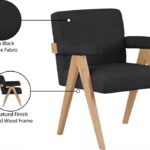Woodloch Boucle Fabric Upholstered Accent Chair