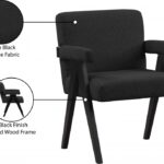 Woodloch Boucle Fabric Upholstered Accent Chair
