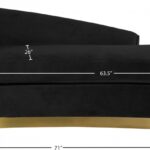 Julian Velvet Upholstered Chaise Lounge
