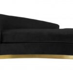 Julian Velvet Upholstered Chaise Lounge