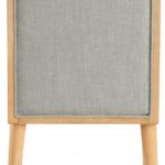 Bristol Linen Textured Fabric Upholstered Dining Chair