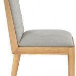 Bristol Linen Textured Fabric Upholstered Dining Chair
