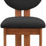 Napa Boucle Fabric Upholstered Dining Chair