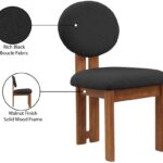 Napa Boucle Fabric Upholstered Dining Chair