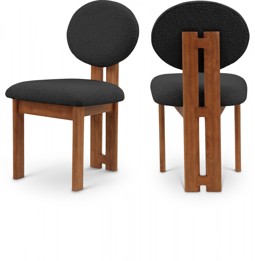 Napa Boucle Fabric Upholstered Dining Chair