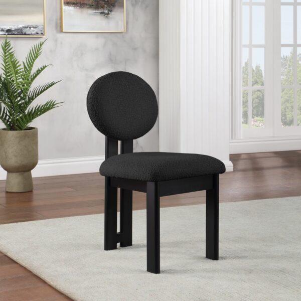 Napa Boucle Fabric Upholstered Dining Chair