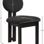 Napa Boucle Fabric Upholstered Dining Chair