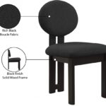 Napa Boucle Fabric Upholstered Dining Chair