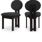 Napa Boucle Fabric Upholstered Dining Chair