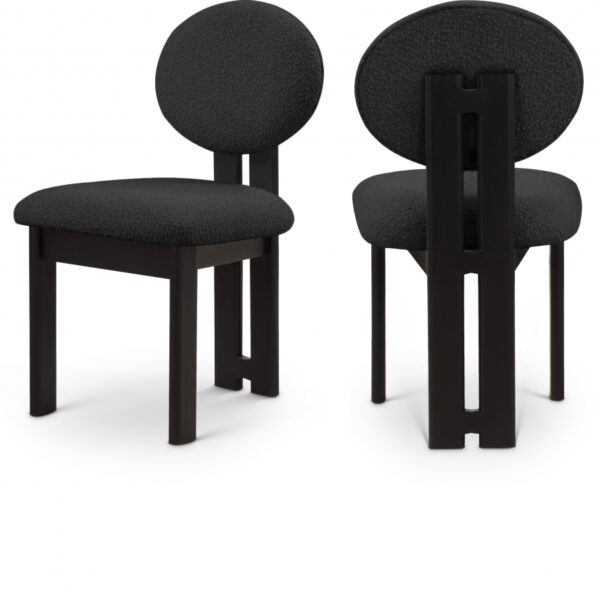 Napa Boucle Fabric Upholstered Dining Chair