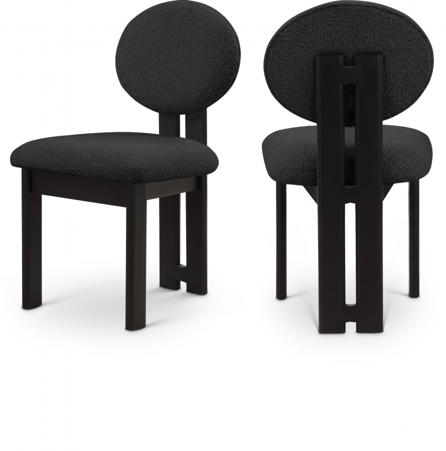 Napa Boucle Fabric Upholstered Dining Chair