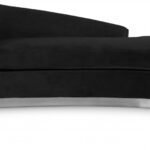 Julian Velvet Upholstered Chaise Lounge