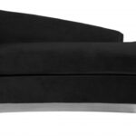 Julian Velvet Upholstered Chaise Lounge