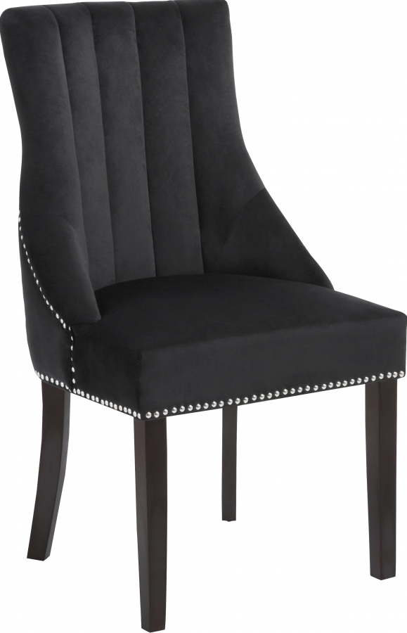 Oxford Velvet Upholstered Dining Chair