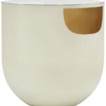 Doma Glass Top And Iron Base End / Side Table