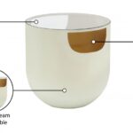 Doma Glass Top And Iron Base End / Side Table