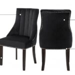 Oxford Velvet Upholstered Dining Chair