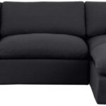 Comfy 119" Linen Textured Fabric Upholstered 4pc. Modular Sectional