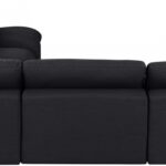 Comfy 118" Linen Textured Fabric Upholstered 5pc. Modular Sectional