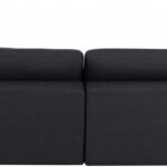 Comfy 158" Linen Textured Fabric Upholstered 5pc. Modular Sectional