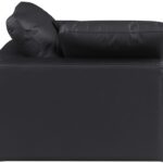 Comfy Vegan Leather Upholstered Corner Modular Chair
