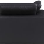 Comfy Vegan Leather Upholstered Corner Modular Chair