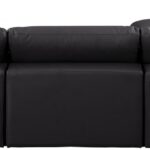 Comfy 119" Vegan Leather Upholstered 4pc. Modular Sectional